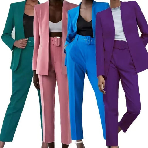 Jordyn Slim Fit Multi Color Suit
