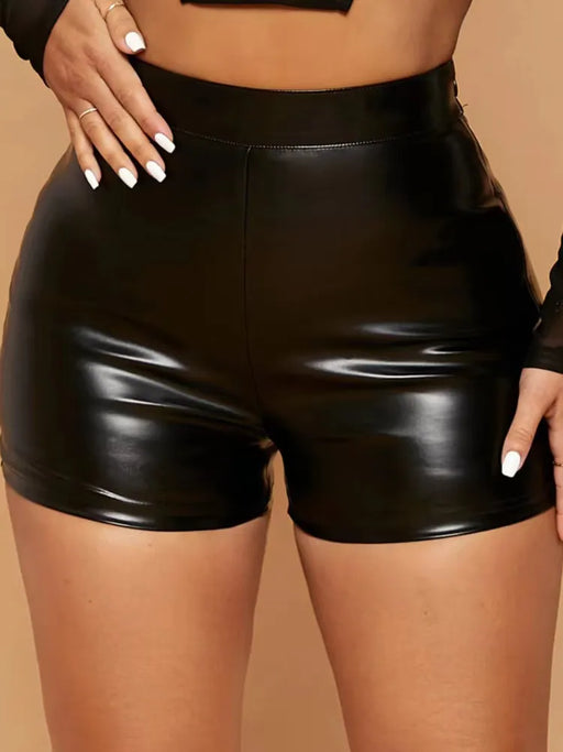 Isabelle Leather Shorts