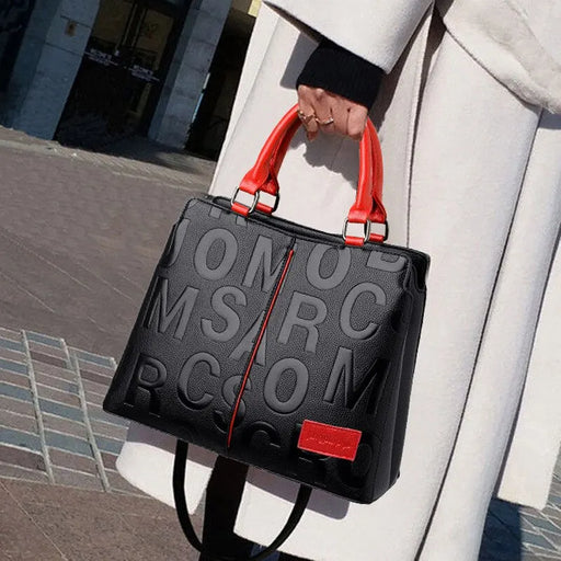 Alyssa Soft Leather Embossed Ladies Handbags