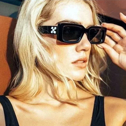 Samara Retro Small Rectangle Sunglasses